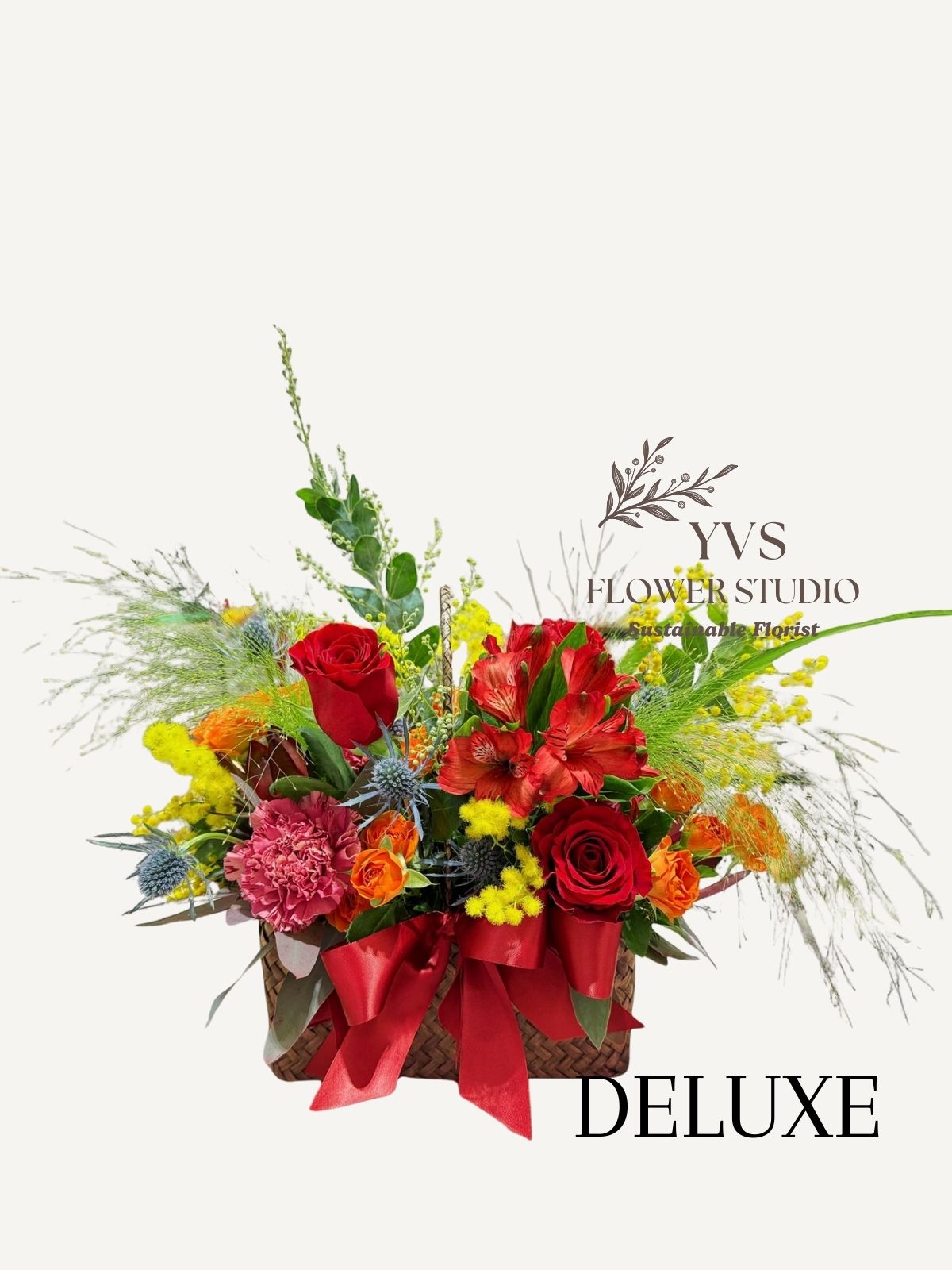 Designer's Choice Fresh Flowers Basket