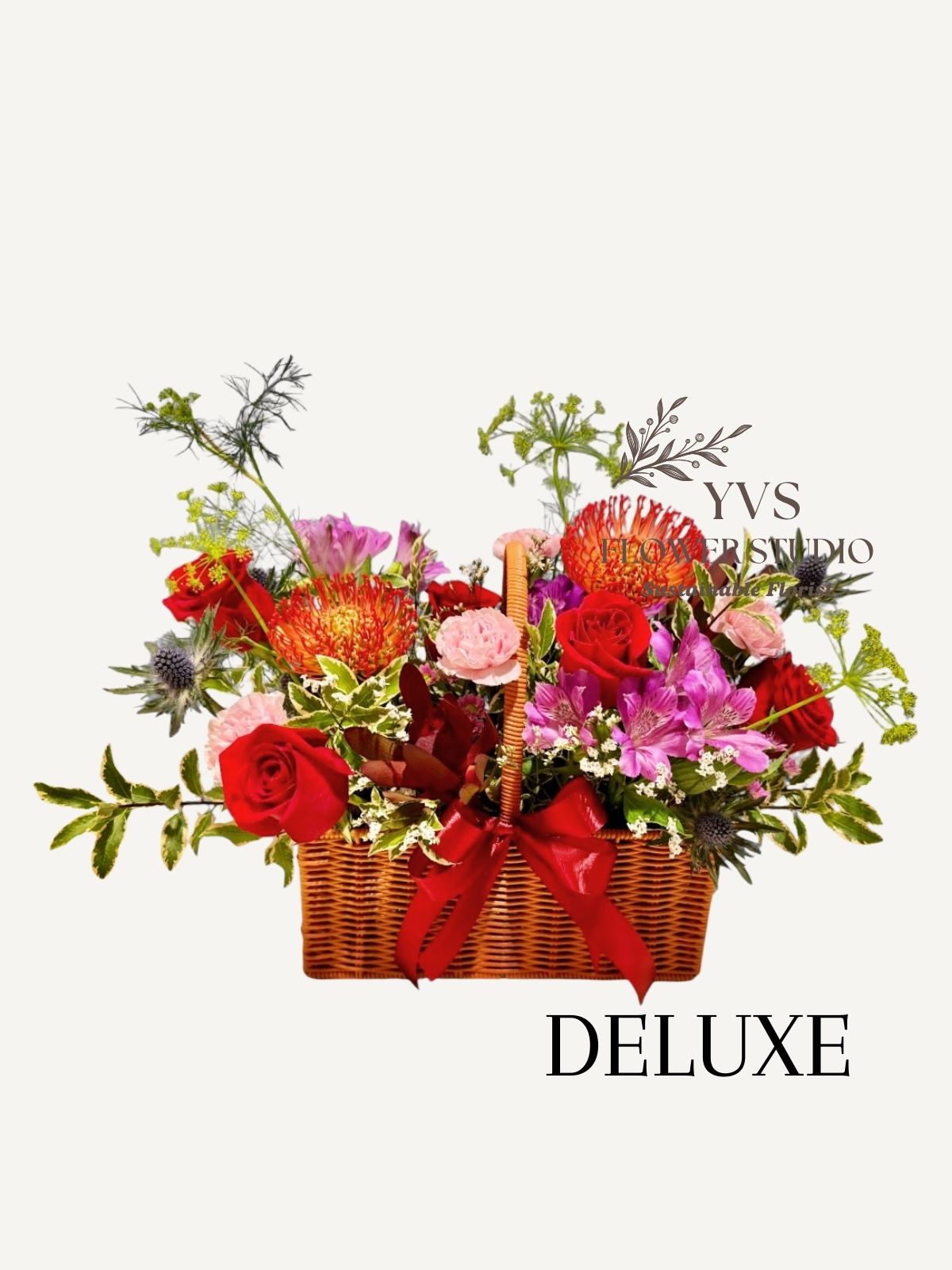 Designer's Choice Fresh Flowers Basket