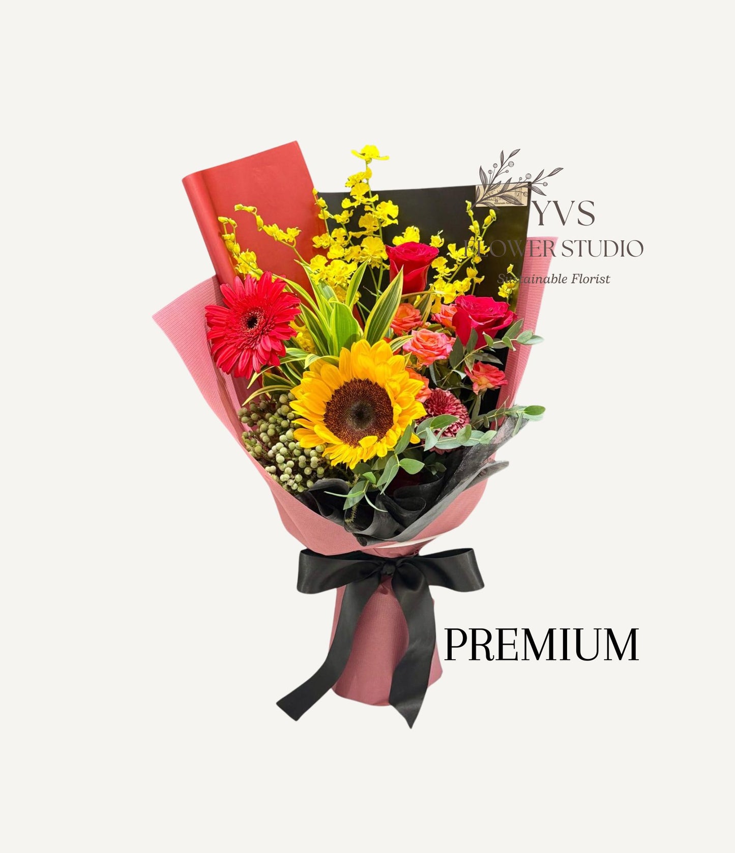 Premium Designer's choice vibrant bouquet