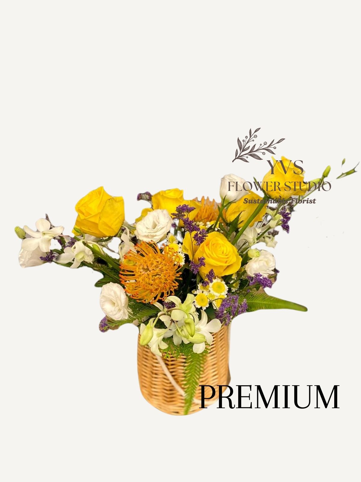 Vibrant Designer's Choice Basket Arrangement