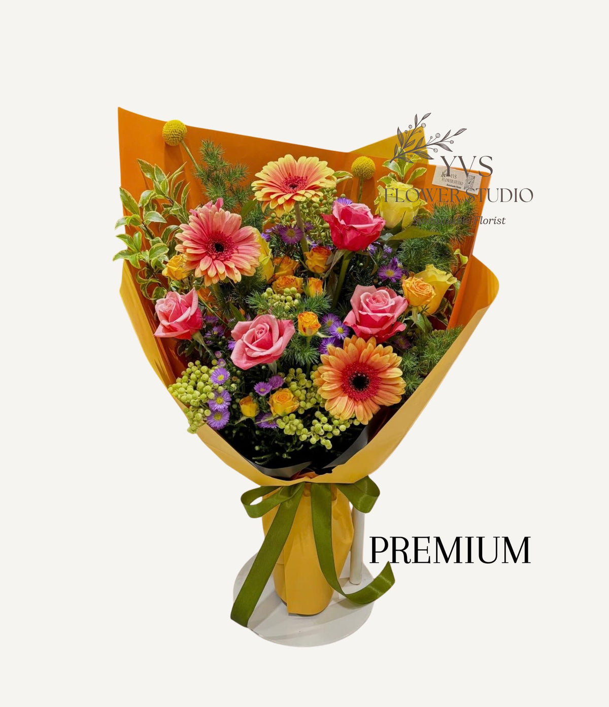 Premium Designer's choice vibrant bouquet